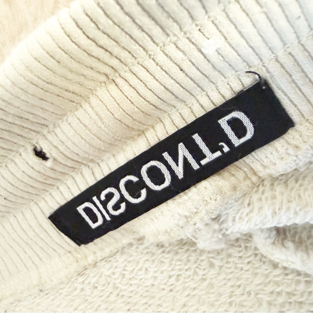 DISCONTIN’D Cream Colored Drawstring Sweatpants - image 8